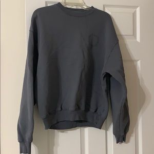 SETactive crewneck in color Slate- size small